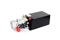 Station de pompage hydraulique électrique industrielle OEM de l'usine de Ningbo, conforme aux normes ISO, avec moteurs CC haute efficacité 2,2 kW/24 V