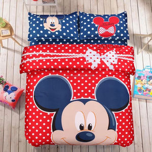 Set di biancheria da letto di poliestere del cotone di mickey mouse del fumetto dei capretti - Product Image 6