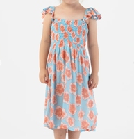 2024 Aloha personnalisé fille hawaïenne imprimé fleuri robe de vacances enfant personnalisé fille hawaïenne imprimé fleuri robe de vacances