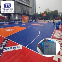 Ladrillos de Drenaje Encajables para Canchas Deportivas Mini en Exteriores/Jardines, con Cancha de Baloncesto de Segunda Mano en Venta