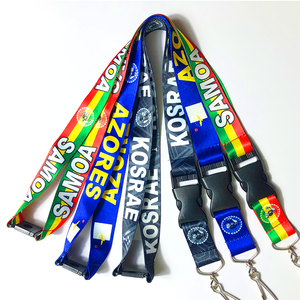 Cá nhân số lượng nhỏ tùy chỉnh thiết kế màn hình lụa in <span class=keywords><strong>Lanyard</strong></span> cho đội Polyester <span class=keywords><strong>Lanyard</strong></span> - Product Image 2