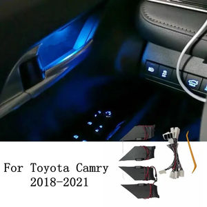 Per Toyota CAMRY 2018 2019 2020 2021 interno lampada ciotola porta Refitting maniglia Led <span class=keywords><strong>atmosfera</strong></span> luce auto ambiente lampada decorativa - Product Image 4