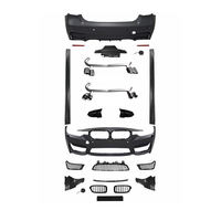 Nouveau kit carrosserie ABS de haute qualité pour BMW Série 3 F30 avec découpes pour échappement, installation par vis, pièces automobiles de retrofit/amélioration