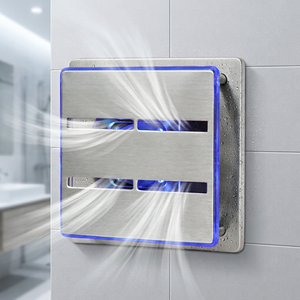 Ventilador Extractor de Techo de Acero Inoxidable SEICOI Personalizable, Eléctrico, OEM/ODM, 13W, IPX4, 90m/h, 5 Años de Garantía, para Baño - Product Image 6