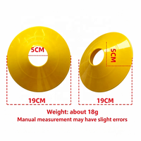 LXY-002 cônes d'agilité flexibles de cônes de disque de football durables Offre Spéciale 18g pour l'entraînement de sport de football