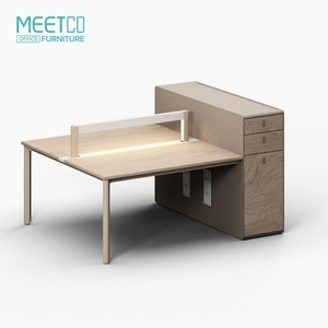 Modern 6 Seater Office <b>Work</b> Station Staff <b>Table</b> Office Desk Modular Office Cubicle Workstation Desk - Product Image 6