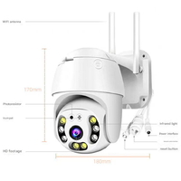 Caméra de sécurité extérieure intelligente multifonctionnelle à prix d'usine avec vision à 360° °   Caméra interphone avec audio bidirectionnel et partage instantané