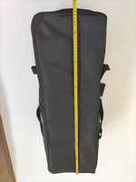 Sac de transport rembourré à fermeture éclair de 75 cm pour trépied, appareil photo, flash, support, parapluie et boîte à lumière