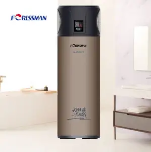 Forlssman 150L, 200L, 250L, 300L Enamel Water Tank All in one Air To Water Heat Pump Water Heaters