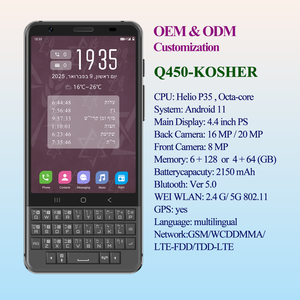 4.4นิ้ว HD ทัชสกรีน QWERTY ปุ่มกดโทรศัพท์มือถือ2150mAh หน่วยความจำที่กำหนดเอง6GB + 128GB 4GB + <span class=keywords><strong>64GB</strong></span> พร้อมระบบปฏิบัติการ Android - Product Image 2