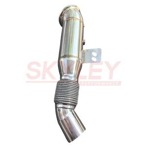En Stock: Downpipe de Acero Inoxidable de Flujo Libre B58 3.0T para <span class=keywords><strong>BMW</strong></span> 340i 440i M140i M240i M340i M440i 540i 740i 840i Chasis F y G - Product Image 1
