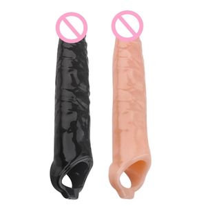 Funda Vibradora Realista de Silicona Líquida para Dildo, Juguete Sexual para Parejas, Estiramiento, Calentamiento, Portátil, Sensación de Piel Real - Product Image 2