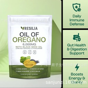 Cápsulas Blandas de Aceite de Orégano y Aceite de Semillas Negras OEM Explosions, Suplementos Herbales, 180 Cápsulas - Product Image 4