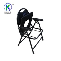 Chaise de toilette portable imperméable avec roulettes, mobilier d'hôpital, fauteuil roulant de chevet, pas encore d'avis