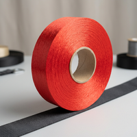 Fil de polyester Fdy 50D 100D 150D 200D 300D 600DB SD TBR Teinture en masse