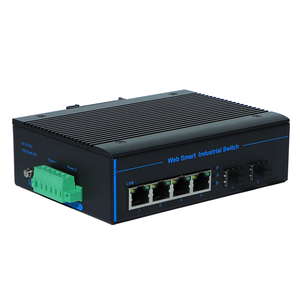 สวิตช์เครือข่ายอุตสาหกรรมแบบจัดการเครือข่ายระดับอุตสาหกรรม ประเภทกิกะบิต 2 พอร์ตออปติคอล 4 พอร์ตไฟเบอร์ ขยายเครือข่าย สวิตช์อีเธอร์เน็ต - Product Image 2