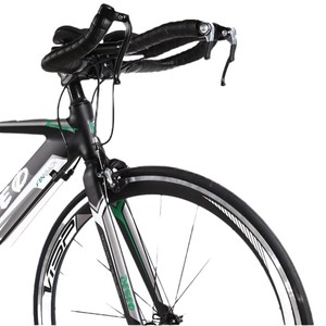 Bicicleta de Carretera 700c con Cuadro de Aleación de Aluminio, Horquilla Rígida y Doble Freno de Disco - Product Image 1
