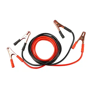 Câble <span class=keywords><strong>de</strong></span> suralimentation <span class=keywords><strong>de</strong></span> chargeur d'urgence automatique CCA/cuivre, câbles <span class=keywords><strong>de</strong></span> raccordement <span class=keywords><strong>de</strong></span> batterie <span class=keywords><strong>de</strong></span> voiture <span class=keywords><strong>de</strong></span> 600 ampères pour les marchés européens, emballage <span class=keywords><strong>de</strong></span> sac à fermeture éclair - Product Image 1
