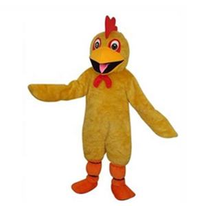 Personalizado pollo dibujos animados Halloween <span class=keywords><strong>Anime</strong></span> carnaval suave felpa tamaño adulto mascota disfraz Cosplay vestido - Product Image 6