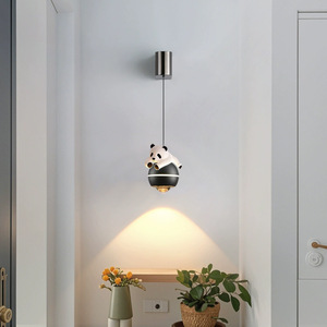Lampada da parete regolabile e sospesa per camera da letto, touch per bambini e bambine, piccolo corno, luce sospesa per bambini - Product Image 1