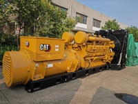 Groupe électrogène diesel 1200 kW 1600 kW Moteur CAT 3512 3512B 3516 Châssis ouvert Type super silencieux Démarrage à distance 1800 tr/min CC