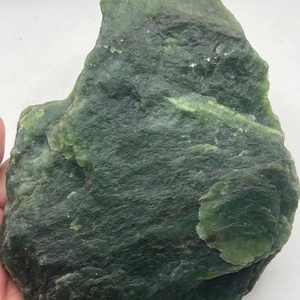 Piedra Natural de Jade Xiuyan en Bruto, Gema sin Pulir, Espécimen Mineral, Decoración para el Hogar, Cristal Curativo, Reloj de Escritorio Coleccionable - Product Image 4