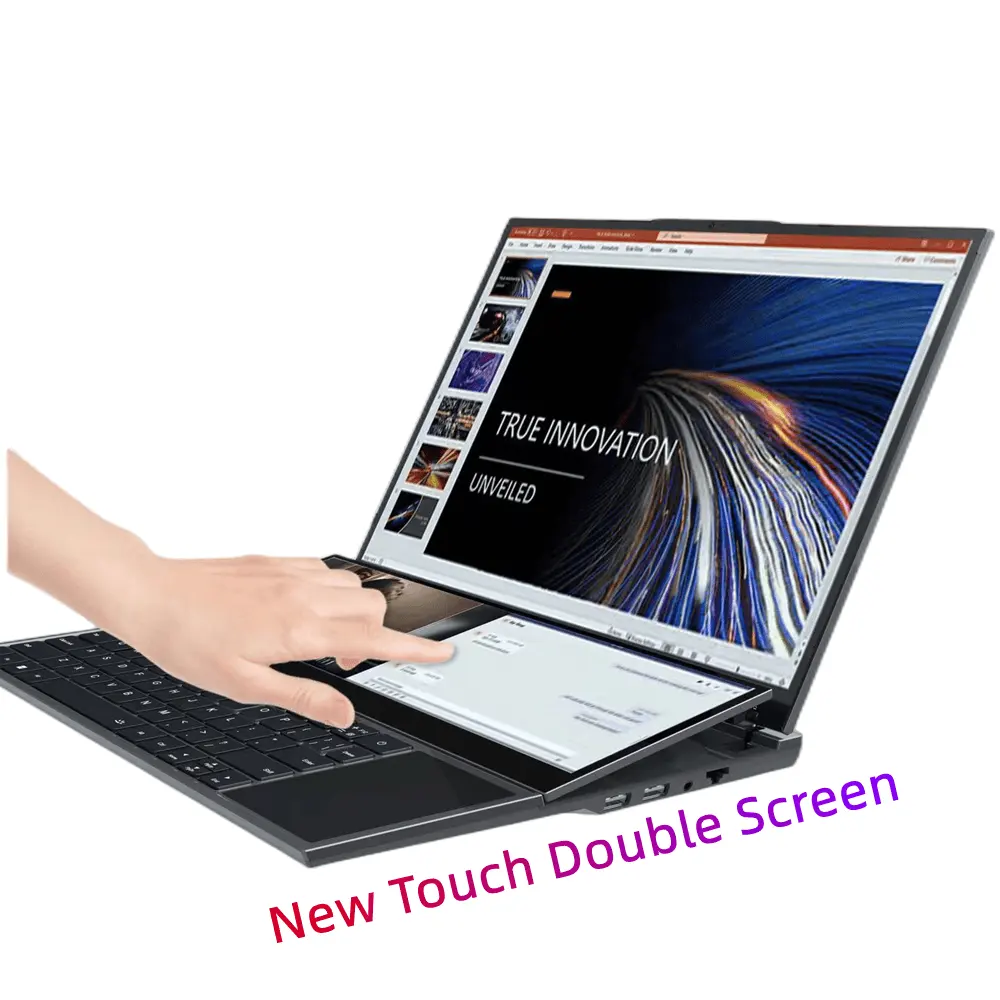 New Original 16 inch + 14 inch Two Screen 32Gb Ram Win11 Pro ZBOOK Pro UX582 Intel i7 10th Generation Dual Touch Screen Laptop
