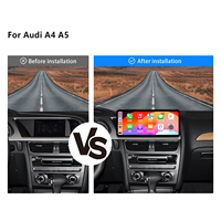Autoradio Android Auto Carplay 12,3 pouces pour Audi A4 B8 S4 2009-2016, système multimédia, vidéo, navigation BT, lecteur DSP, WIFI, Linux