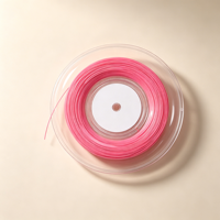 Cordage de tennis professionnel hexagonal en polyester polymère haute qualité 17G 1,25 mm, prix bas, en stock