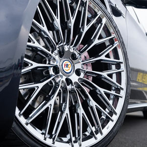 Jantes en alliage d'aluminium forgées en une seule pièce YRO Deep Concave 17-24 pouces 5x114.3 5x112 5x120 pour <span class=keywords><strong>Ford</strong></span> Mustang <span class=keywords><strong>Focus</strong></span> Fusion Chrome - Product Image 6