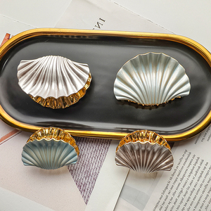 إكسسوارات مخالب بقشرة معدنية كبيرة 8-جديدة عصرية على طراز المحيط ، إكسسوارات مخلبية أنيقة بقشرة معدنية للنساء والفتيات - Product Image 4