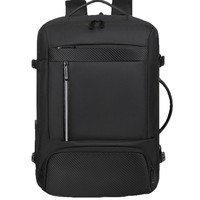 Sac à dos professionnel décontracté pour ordinateur portable, grande capacité, compartiment à chaussures extensible, avec séparation sec/humide