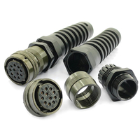 Vente d'usine – Connecteur circulaire flexible en alliage d'aluminium, fiche femelle 11 broches, spécification MIL-DTL-26482, MS3116PG18-11S