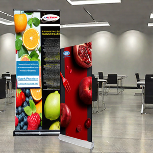 Cơ sở lớn cuộn lên biểu ngữ đứng nhôm 85x200 cuộn lên ngang treo biểu ngữ kéo cuộn lên màn hình nhựa đứng - Product Image 5