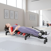 Appareil d'entraînement abdominal multifonctionnel coulissant, banc de musculation pliable avec bande de résistance, équipement d'entraînement complet pour le corps