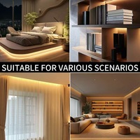 Bande LED 3014 12V 14,4W/M 4000K CRI>90 240LED/M IP20 10MM Bande LED intelligente flexible pour salle de bain