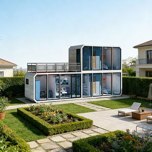 Casa Mobile Prefabbricata Modulare da 20 Piedi e Lussuosa Veranda Panoramica sul Mare, Cabina da Spiaggia, Bar, Ufficio Pod - Product Image 1