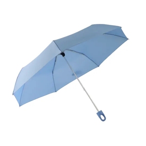 Paraguas Plegable Manual de 3 Secciones con Bloqueo, de Buena Calidad, Nuevo, Creativo, de Moda, para Lluvia y Sol, con Impresión de Logotipo - Product Image 2