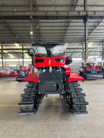 Mini Tractor Agrícola de 35HP con Motor Diésel, Transmisión por Engranajes, Multifuncional, Cultivador, Arado