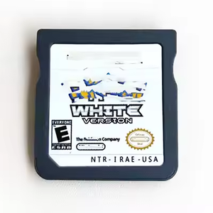 White & Black <b>Games</b> Cartridge for Video <b>Game</b> Consoles DS nds - Product Image 5