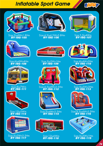 Chất Lượng Tốt Nhất 18OZ Pvc Tarpaulin Inflatable Trò Chơi Thể Thao Sản Phẩm, Inflatable Meltdown, Wipeout Obstacle Course - Product Image 6