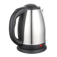 Ketel elektrik Stainless Steel 1.5 Liter, ketel listrik anti karat, Ketel air Boiler 304 Liter, perlindungan kering harga grosir untuk rumah