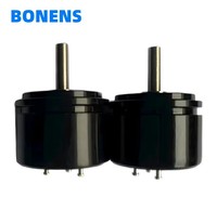 Potentiomètre en plastique conducteur WDJ22-D haute précision longue durée de vie, capteur de déplacement angulaire 360°, résistance 1K~10K pour