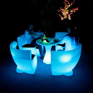 Alibaba Meest Verkochte Product Rgb Nacht Club Bar Sofa Set Verlichting Sofa Stoel Feestverlichting