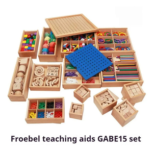 Nuova promozione bambini in legno giocattoli interattivi Montessori in legno educazione precoce 15 in 1 <span class=keywords><strong>Froebel</strong></span> Puzzle giocattoli per bambini