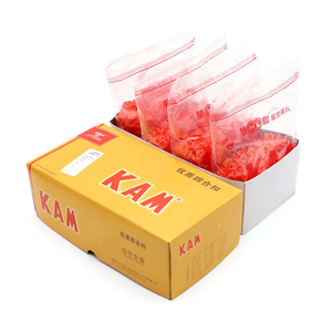 Nút Nhựa Nhiều Màu Thương Hiệu KAM Hình Trái Tim Nút T5 Tự Làm Tùy Chỉnh Sản Phẩm Em Bé Nút PP - Product Image 2