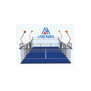 Fábrica personalizada al aire libre interior césped artificial personalizado Suspensión tipo <span class=keywords><strong>Padel</strong></span> Pistas <span class=keywords><strong>de</strong></span> tenis - Product Image 4