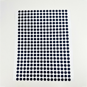 Vòng nhiều màu sắc dính dính bao bì nhãn phổ biến colour Matte kết thúc vòng tròn nhỏ 10mm 20mm màu Dot Sticker - Product Image 5