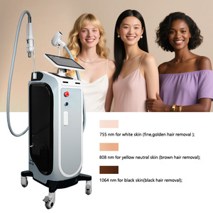 เครื่องกำจัดขนด้วยเลเซอร์ไดโอด 2 in 1 คุณภาพสูง และเครื่องลบรอยสักพิโคเซคันด์ พร้อมระบบทำความเย็นด้วยน้ำแข็ง กำจัดเม็ดสีด้วยเลเซอร์ - Product Image 4