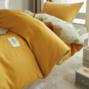 Parure <span class=keywords><strong>de</strong></span> lit 100 % coton pour l'été, style simple, tailles Queen <span class=keywords><strong>et</strong></span> King, 200 fils, qualité hôtelière, anti-boulochage, respirante, <span class=keywords><strong>housse</strong></span> <span class=keywords><strong>de</strong></span> <span class=keywords><strong>couette</strong></span> <span class=keywords><strong>de</strong></span> style européen - Product Image 6